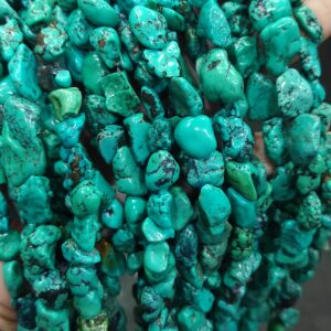 Turquoise Beads Turquoise Gemstone Natural Stone Beads Chips Shaped Beads 13/15 mm Stone Beads